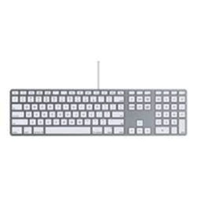 Apple Keyboard with Numeric Keypad - Keyboard - USB - anodised aluminium - English - United Kingdom